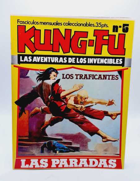 EXCELENTE ESTADO KUNG-FU LAS AVENTURAS DE LOS INVENCIBLES 5 LOS TRAFICANTES EDICIONES AMAIKA GRAPA