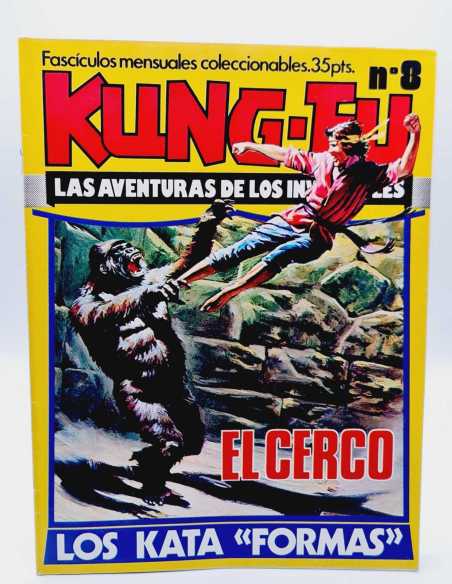 EXCELENTE ESTADO KUNG-FU LAS AVENTURAS DE LOS INVENCIBLES 8 EL CERCO EDICIONES AMAIKA GRAPA