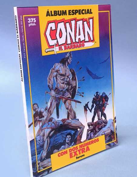 EXCELENTE ESTADO CONAN EL BARBARO ALBUM ESPECIAL PRIMAVERA EXTRA RETAPADO FORUM