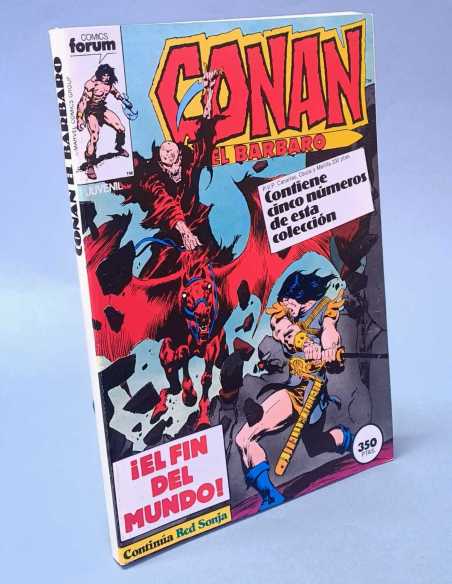 EXCELENTE ESTADO CONAN EL BARBARO EL FIN DEL MUNDO 106 AL 110 RETAPADO FORUM