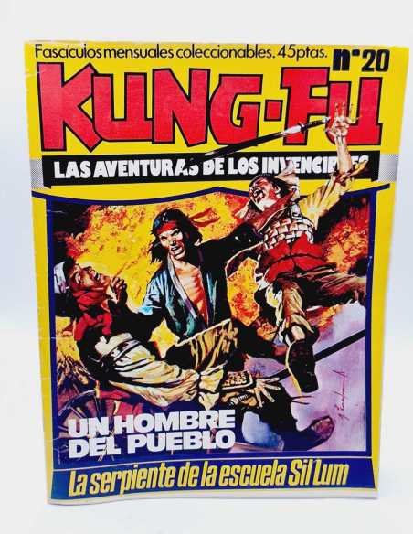 CASI EXCELENTE ESTADO KUNG-FU LAS AVENTURAS DE LOS INVENCIBLES 20 EDICIONES AMAIKA GRAPA