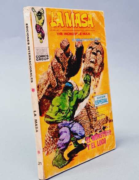 LA MASA 21 EL MONSTRUO Y EL LOCO NORMAL ESTADO TACO EDICIONES MARVEL VERTICE