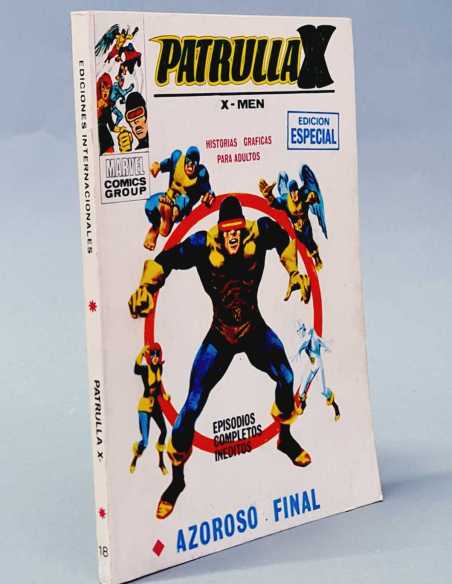 EXCELENTE ESTADO PATRULLA X 18 AZOROSO FINAL TACO EDICIONES MARVEL VERTICE
