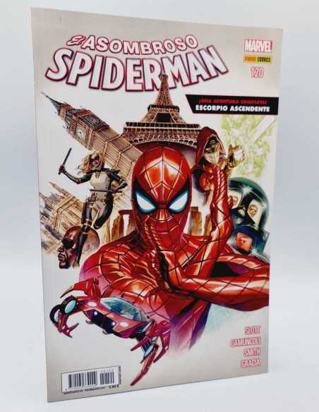 DE KIOSCO EL ASOMBROSO SPIDERMAN 120 PANINI COMICS TAPA BLANDA