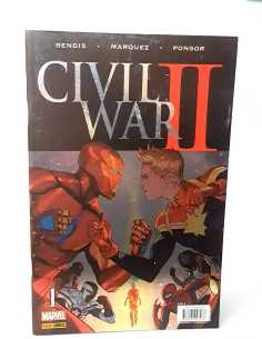 CASI EXCELENTE ESTADO CIVIL WAR II 5 PANINI COMICS GRAPA