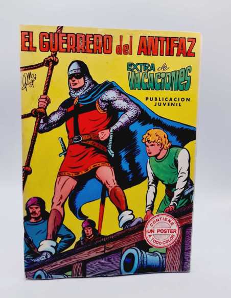 CASI EXCELENTE ESTADO EL GUERRERO DEL ANTIFAZ 1973 EXTRA DE VACACIONES INCLUYE POSTER VALENCIANA