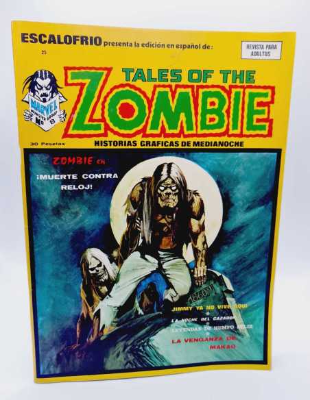 EXCELENTE ESTADO ESCALOFRIO 25 TALES OF THE ZOMBIES 25 VERTICE GRAPA MUNDI COMICS