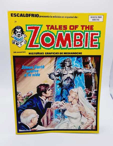 EXCELENTE ESTADO ESCALOFRIO 29 TALES OF THE ZOMBIES VERTICE GRAPA MUNDI COMICS