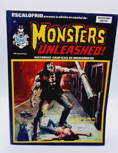 EXCELENTE ESTADO ESCALOFRIO 37 MONSTERS UNLEASHED VERTICE GRAPA MUNDI COMICS
