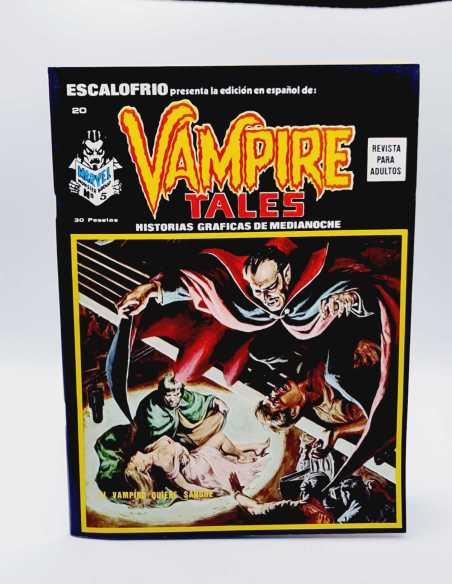 DE KIOSCO ESCALOFRIO 20 VAMPIRE TALES 5 EL VAMPIRO QUIERE SANGRE VERTICE GRAPA MUNDI COMICS