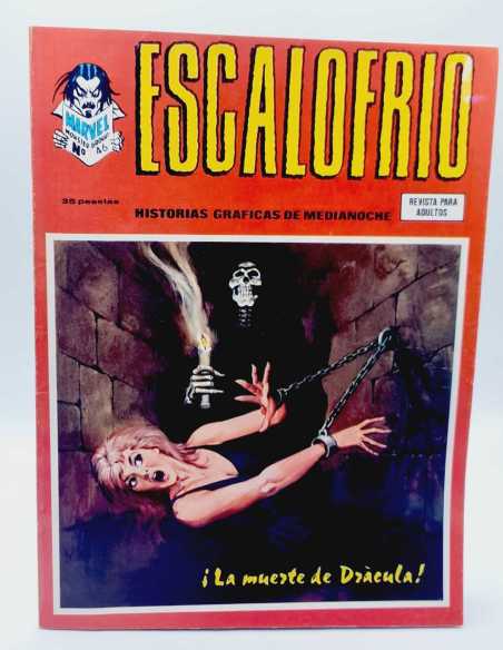 DE KIOSCO ESCALOFRIO 46 LA MUERTE DE DRACULA VERTICE GRAPA MUNDI COMICS.
