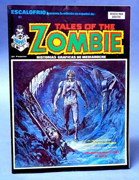 EXCELENTE ESTADO TALES OF THE ZOMBIE 23 ESCALOFRIO VERTICE GRAPA