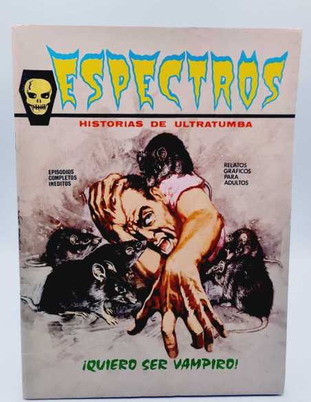 DE KIOSCO ESPECTROS 5 QUIERO SER VAMPIRO VERTICE GRAPA MUNDI COMICS