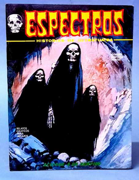 EXCELENTE ESTADO ESPECTROS 24 ACECHAR A UN VAMPIRO VERTICE GRAPA MUNDI COMICS