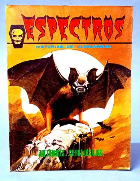 EXCELENTE ESTADO ESPECTROS 4 NO TIEMBRES CIERRA LOS OJOS VERTICE GRAPA MUNDI COMICS