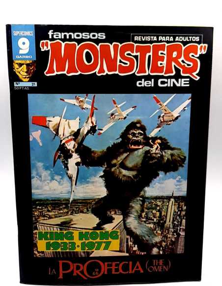 DE KIOSCO FAMOSOS MONSTERS DEL CINE 21 LA PROFECIA THE OMEN GARBO GRAPA