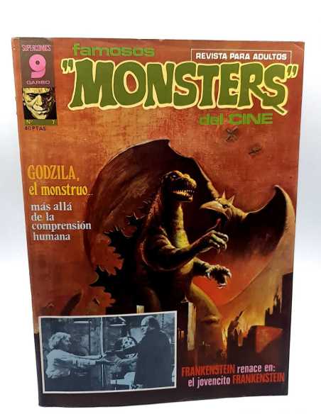 DE KIOSCO FAMOSOS MONSTERS DEL CINE 7 GARBO GRAPA