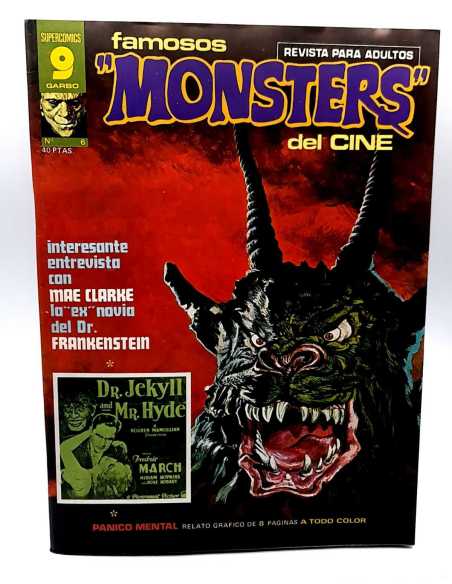 DE KIOSCO FAMOSOS MONSTERS DEL CINE 6 GARBO GRAPA
