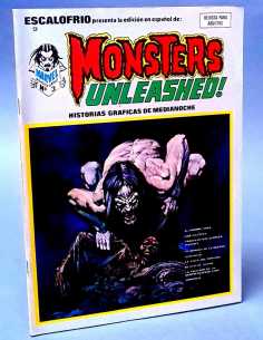 EXCELENTE ESTADO MONSTERS UNLEASHED 9 ESCALOFRIO VERTICE...
