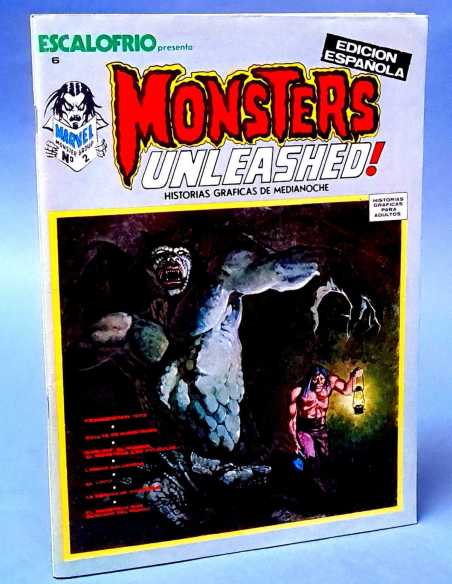 EXCELENTE ESTADO MONSTERS UNLEASHED 6 ESCALOFRIO VERTICE GRAPA