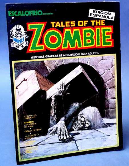 EXCELENTE ESTADO TALES OF THE ZOMBIE 2 ESCALOFRIO VERTICE GRAPA