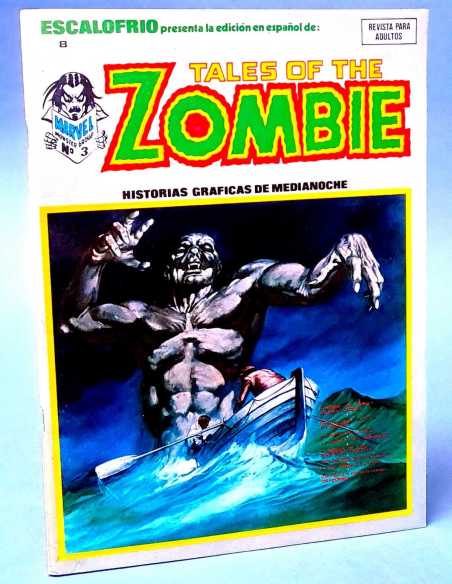 EXCELENTE ESTADO TALES OF THE ZOMBIE 8 ESCALOFRIO VERTICE GRAPA