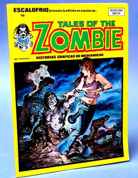 EXCELENTE ESTADO TALES OF THE ZOMBIE 18 ESCALOFRIO VERTICE GRAPA