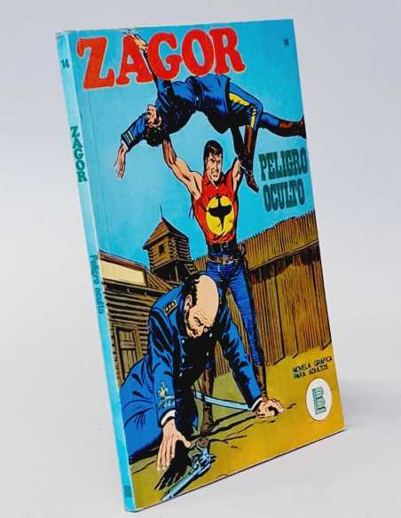 CASI EXCELENTE ESTADO ZAGOR 14 PELIGRO OCULTO BURU-LAN