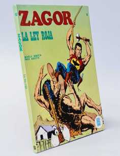 CASI EXCELENTE ESTADO ZAGOR 12 LA LEY ROJA BURU-LAN