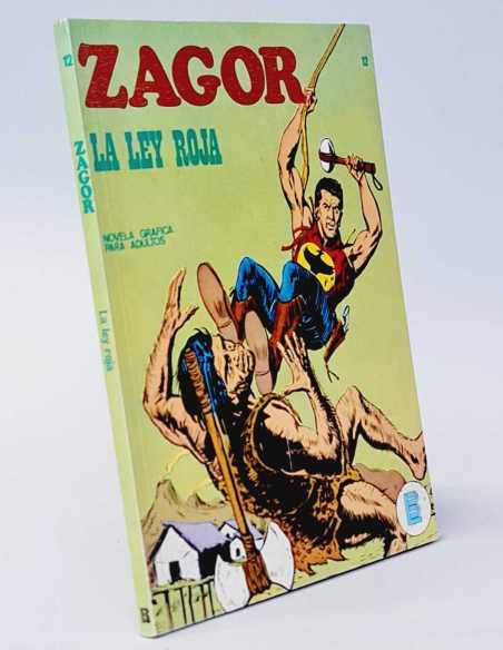 CASI EXCELENTE ESTADO ZAGOR 12 LA LEY ROJA BURU-LAN