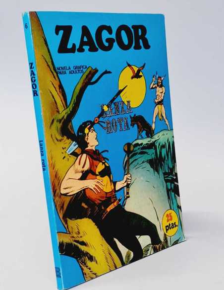 CASI EXCELENTE ESTADO ZAGOR 6 LANZA ROTA BURU-LAN