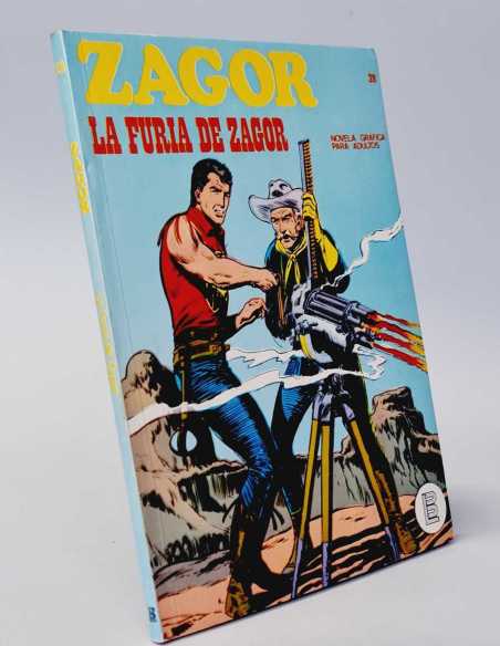 EXCELENTE ESTADO ZAGOR 28 LA FURIA DE ZAGOR BURU-LAN