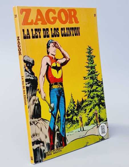 EXCELENTE ESTADO ZAGOR 31 LA LEY DE LOS CLINTON BURU-LAN