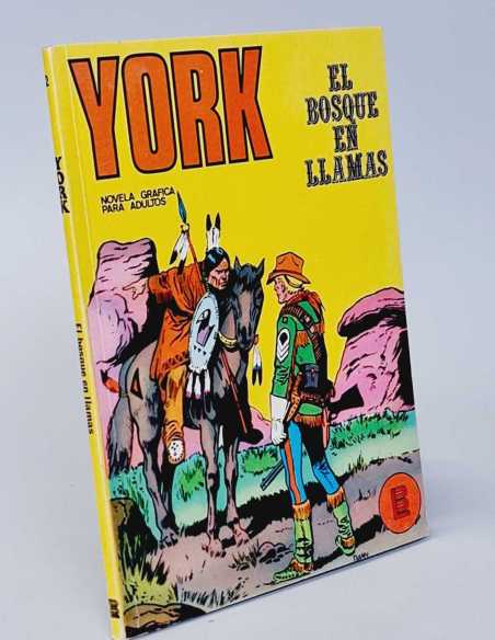 EXCELENTE ESTADO YORK 2 EL BOSQUE EN LLAMAS BURU-LAN
