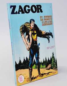 CASI EXCELENTE ESTADO ZAGOR 17 EL CIERVO SAGRADO BURU-LAN