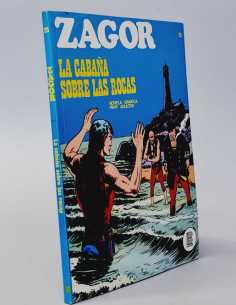 CASI EXCELENTE ESTADO ZAGOR 25 LA CABAÑA SOBRE LAS ROCAS...