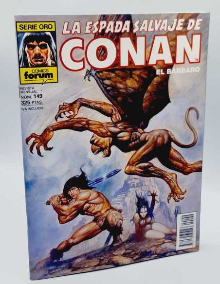 DE KIOSCO LA ESPADA SALVAJE DE CONAN 149 SERIE ORO PLANETA COMICS GRAPA