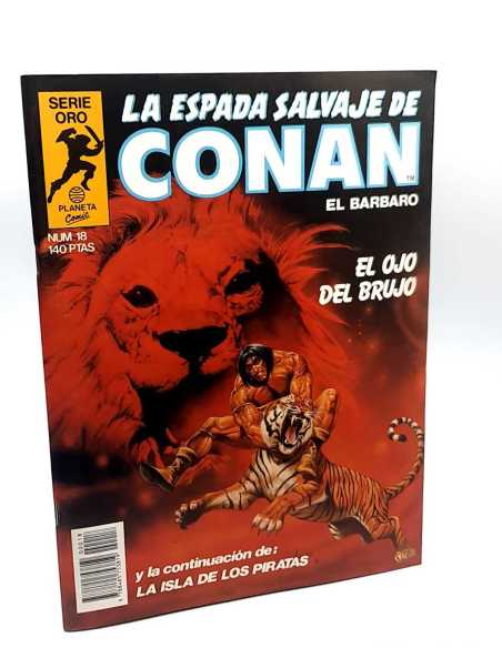 DE KIOSCO LA ESPADA SALVAJE DE CONAN 18 SERIE ORO FORUM PLANETA GRAPA