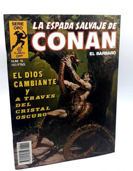 DE KIOSCO LA ESPADA SALVAJE DE CONAN 15 EL DIOS CAMBIANTE SERIE ORO FORUM PLANETA GRAPA