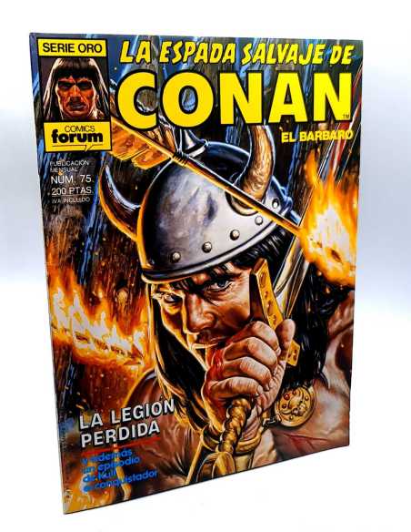 DE KIOSCO LA ESPADA SALVAJE DE CONAN 75 LA LEGION PERDIDA SERIE ORO FORUM PLANETA GRAPA
