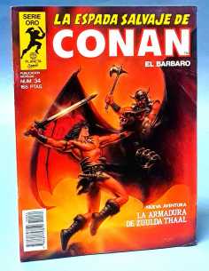 EXCELENTE ESTADO LA ESPADA SALVAJE DE CONAN 34 ARMADURA...