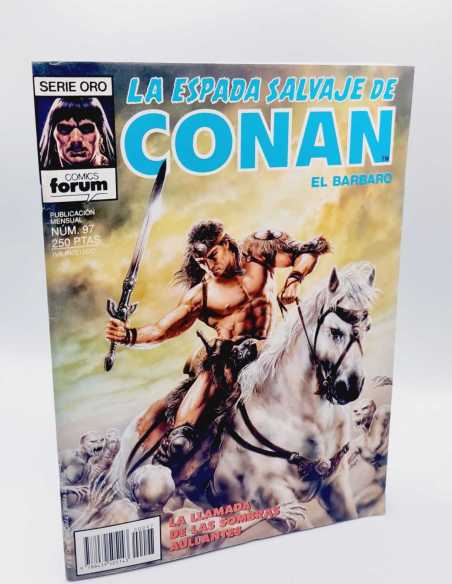 CASI EXCENTE ESTADO LA ESPADA SALVAJE DE CONAN 97 SERIE ORO FORUM PLANETA