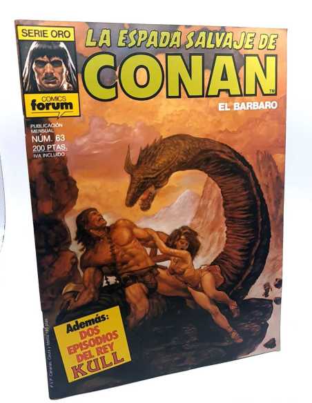 DE KIOSCO LA ESPADA SALVAJE DE CONAN 63 SERIE ORO FORUM PLANETA GRAPA