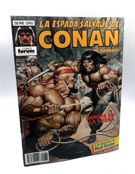 DE KIOSCO LA ESPADA SALVAJE DE CONAN 89 SERIE ORO FORUM PLANETA GRAPA