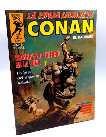 CASI EXCENTE ESTADO LA ESPADA SALVAJE DE CONAN 90 SERIE ORO FORUM PLANETA