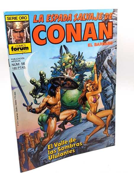 CASI EXCENTE ESTADO LA ESPADA SALVAJE DE CONAN 56 SERIE ORO FORUM PLANETA