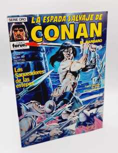 CASI EXCENTE ESTADO LA ESPADA SALVAJE DE CONAN 69 SERIE...