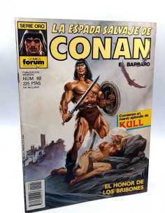 CASI EXCENTE ESTADO LA ESPADA SALVAJE DE CONAN 92 SERIE...