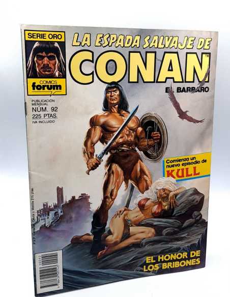 CASI EXCENTE ESTADO LA ESPADA SALVAJE DE CONAN 92 SERIE ORO FORUM PLANETA