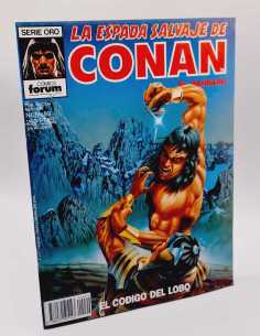 EXCELENTE ESTADO LA ESPADA SALVAJE DE CONAN 99 SERIE ORO...